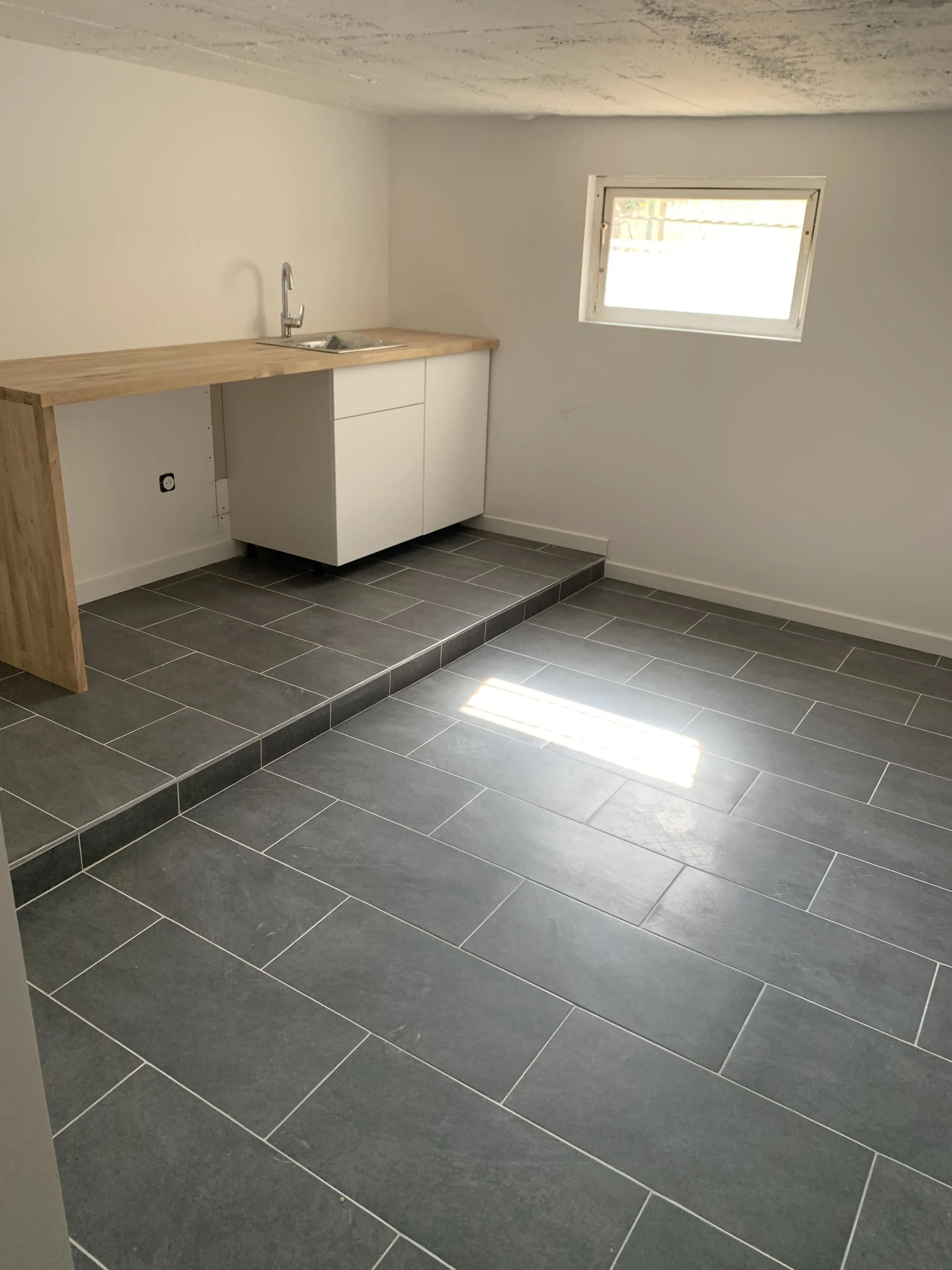 Cuisine en travaux