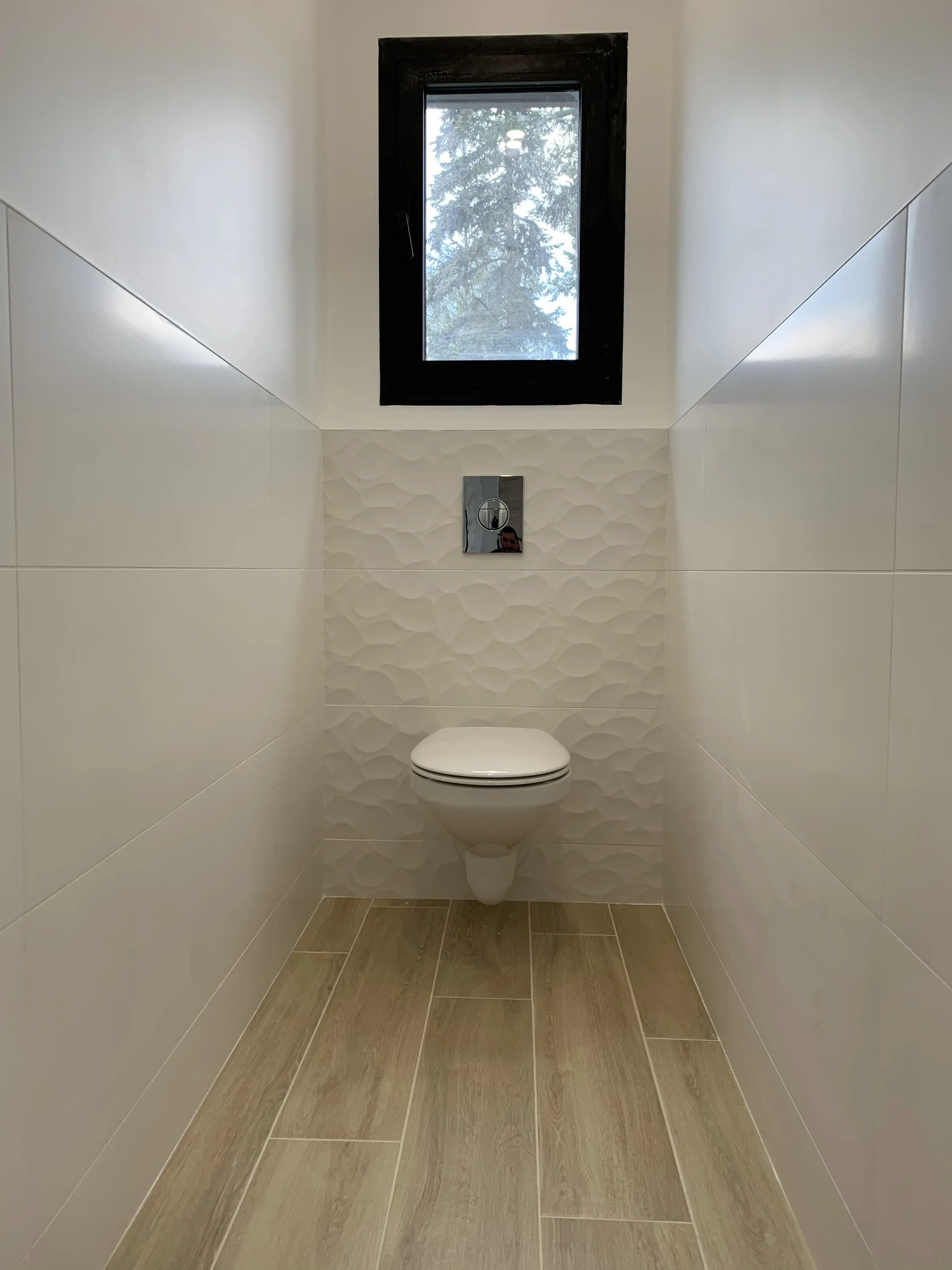 Photo toilette beige