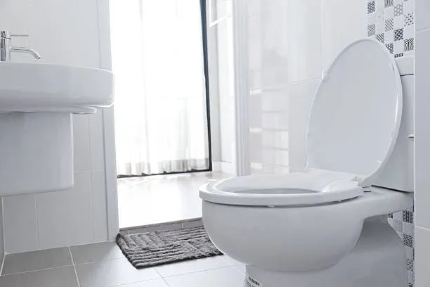 Toilette blanc